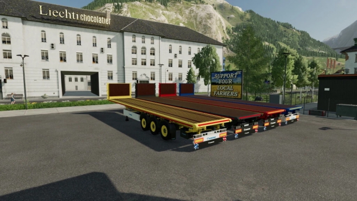 Image: Krone Flatbed Semitrailer v1.0.0.0 3