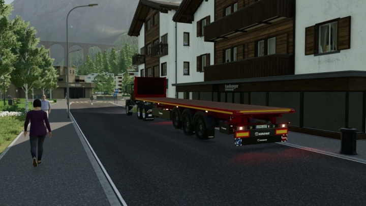 Image: Krone Flatbed Semitrailer v1.0.0.0 1