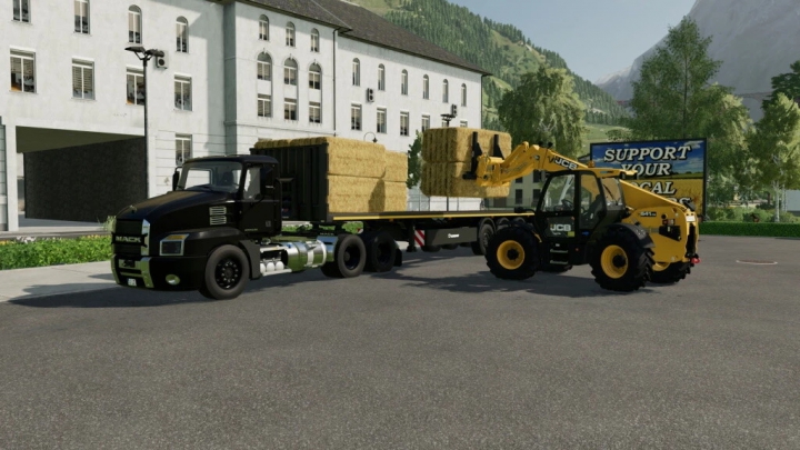 Image: Krone Flatbed Semitrailer v1.0.0.0 0