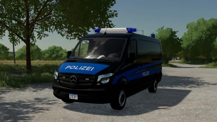 fs22-mods,  Mercedes-Benz Spinter Police v1.0