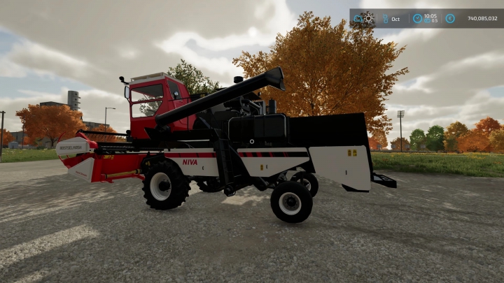 fs22-mods,  Rostselmash Niva Effect v1.0.0.0