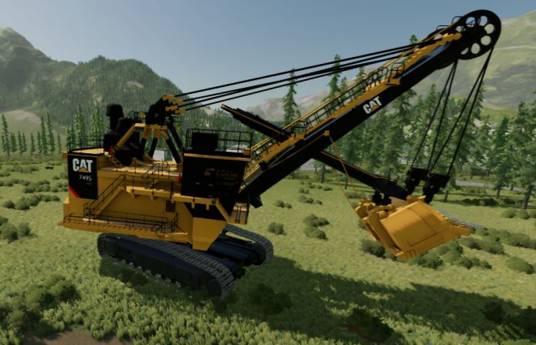 Cat 7495HD Shovel Bucket V3