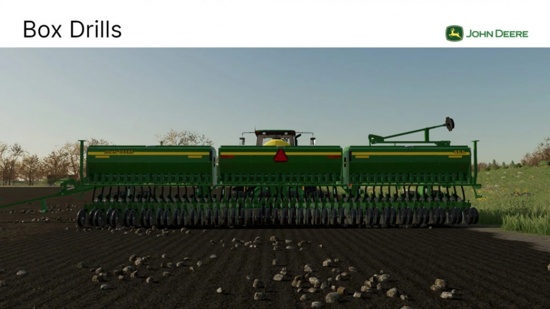 John Deere 455 3 Section Box Drill v1.0.0.0