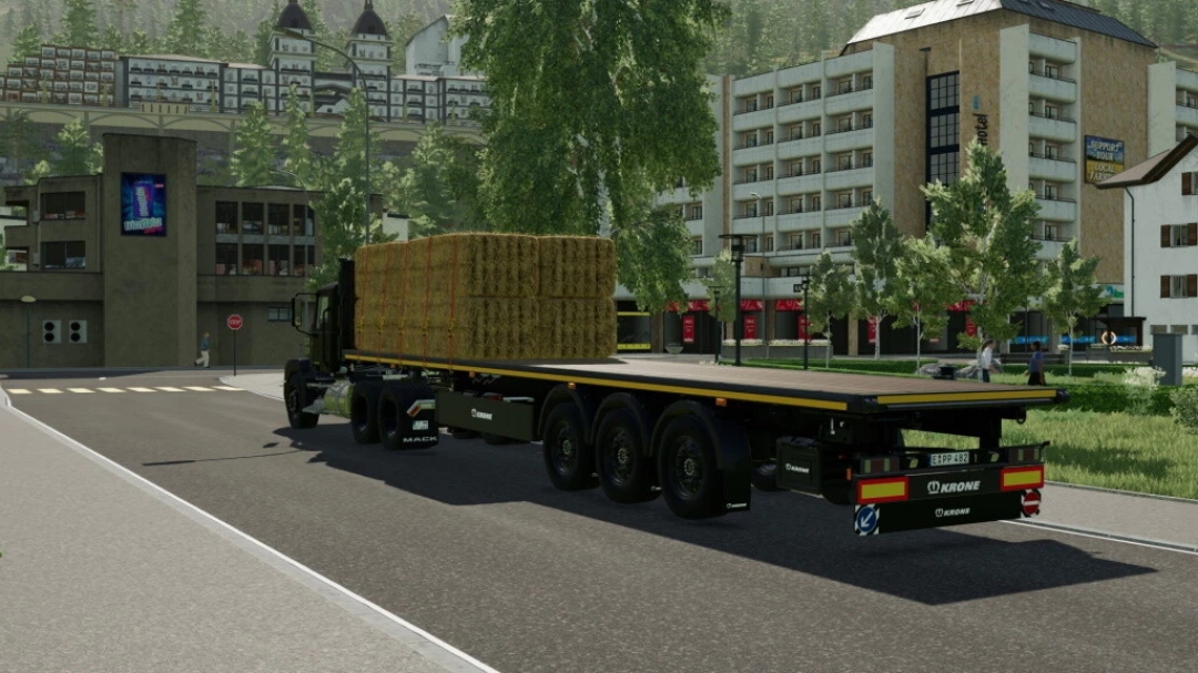 Krone Flatbed Semitrailer v1.0.0.0