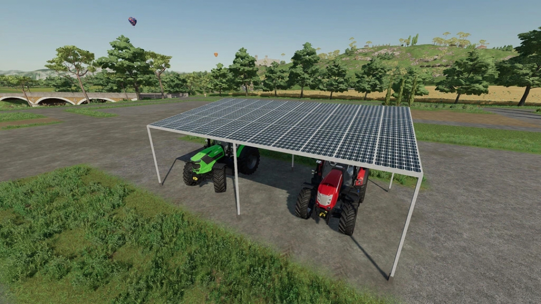 Metal Shed With Solar Panels v1.0.0.0