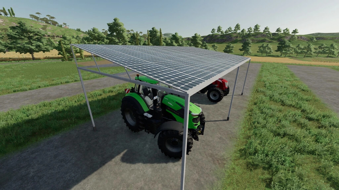 Metal Shed With Solar Panels v1.0.0.0