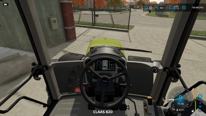 Image: CLAAS Axion 800 v1.0.0.0 5