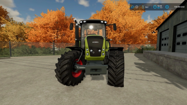 Image: CLAAS Axion 800 v1.0.0.0 0