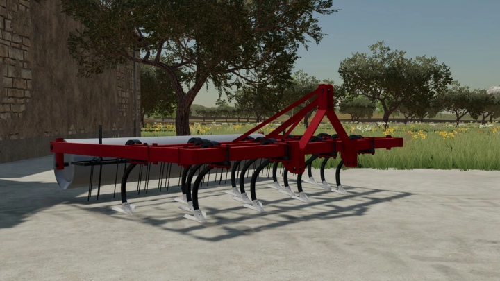 fs22-mods,  Cultivator 13 Tines v1.0.0.0