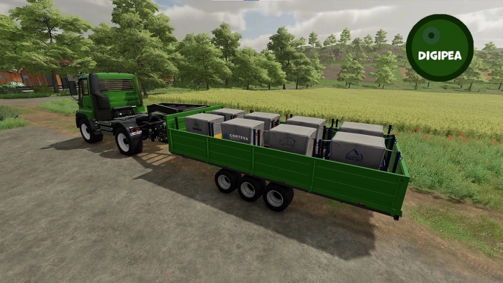 Image: Goose Neck Pallet Trailer Autoload v1.1.0.0 0