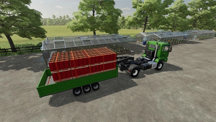 Image: Goose Neck Pallet Trailer Autoload v1.1.0.0 4