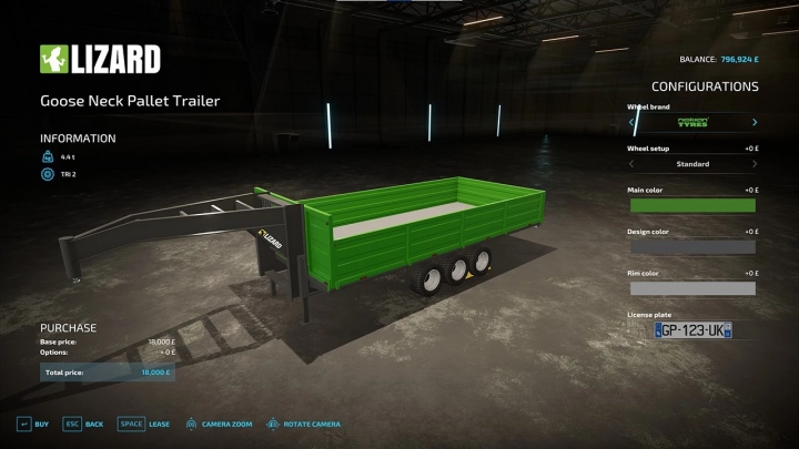 Image: Goose Neck Pallet Trailer Autoload v1.1.0.0 1