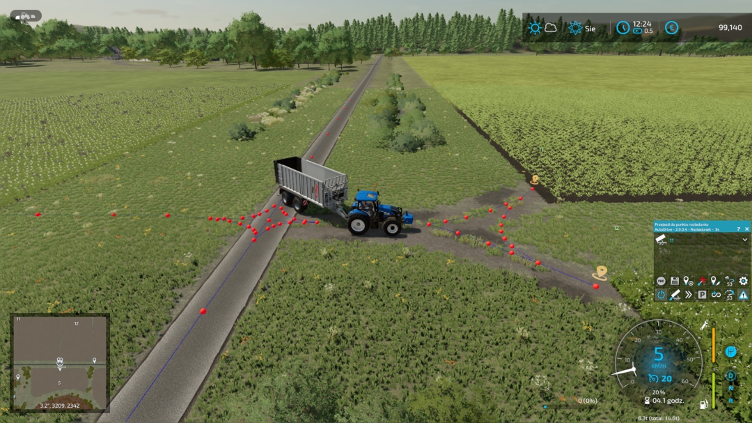 AUTODRIVE ROUTE NETWORK FOR HOBO'S HOLLOW 4X V1.0.0.0