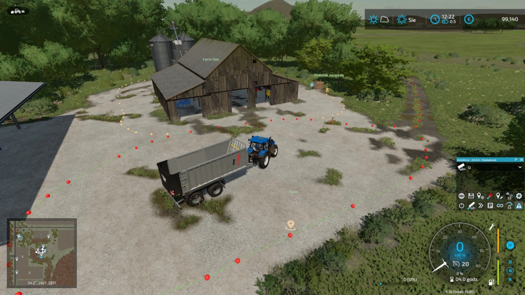 AutoDrive route network for Hobo's Hollow 4x v1.0.0.0