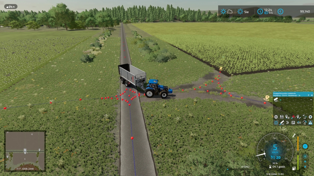 AutoDrive route network for Hobo's Hollow 4x v1.0.0.0