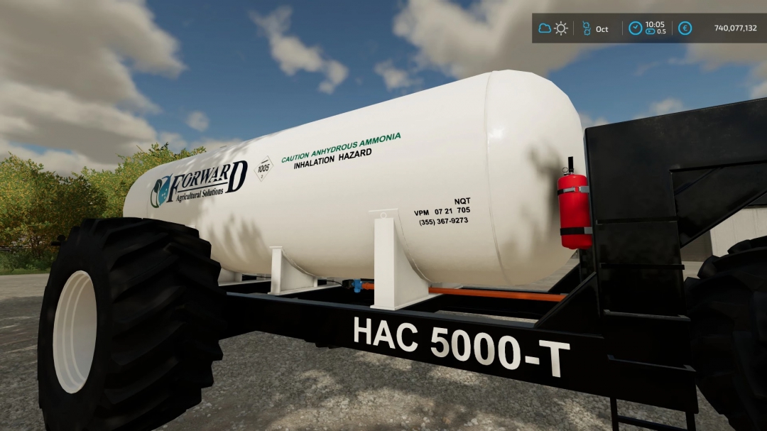 HAC 5000-T Anhydrous Caddy v1.0.0.0