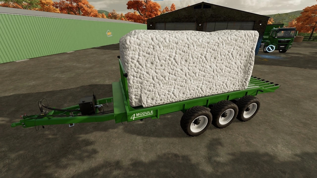 M4 Cotton Bale Trailer v1.1.0.0