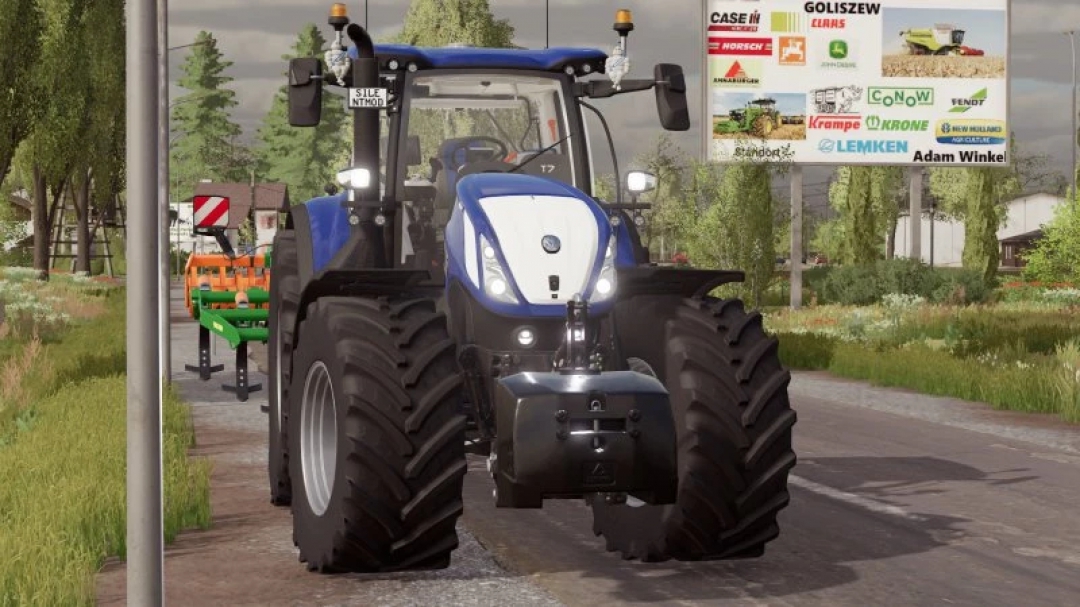 New Holland T7 HD PLM BLUE POWER EDIT v1.0.0.0