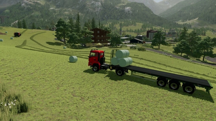 Image: Fliegl Flatbed Semitrailer v1.0.0.0 0