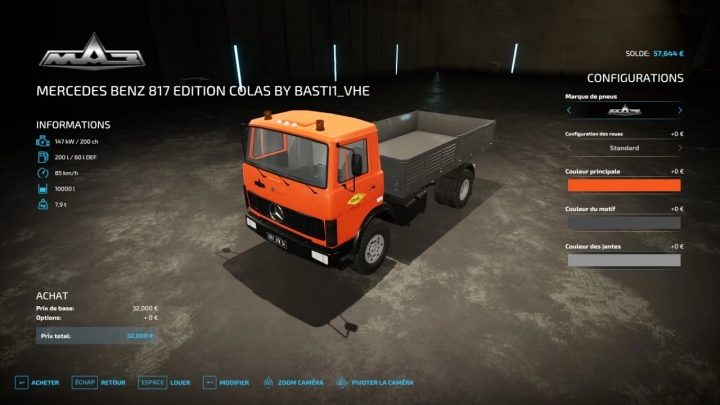 Image: Mercedes Benz 817 Eurovia v2.0.0.0 2