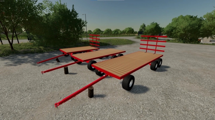 fs22-mods,  Wood Bale Wagon Pack v1.0.0.0