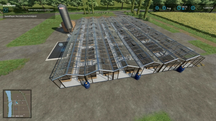 fs22-mods,  6 times Greenhouses 1.1