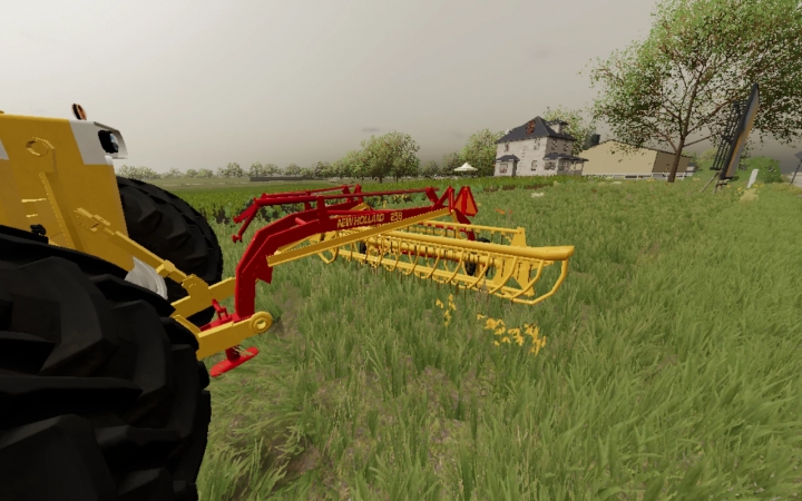 fs22-mods,  New Holland Side-Delivery Hay Rake v1.0.0.0