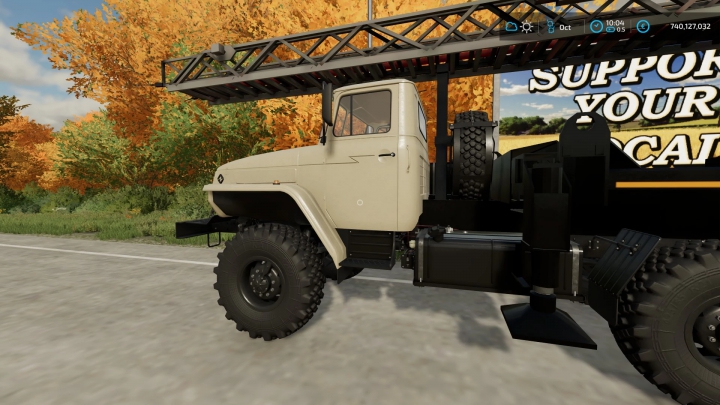 fs22-mods,  Ural 44202 avtolestnica v1.0.0.0