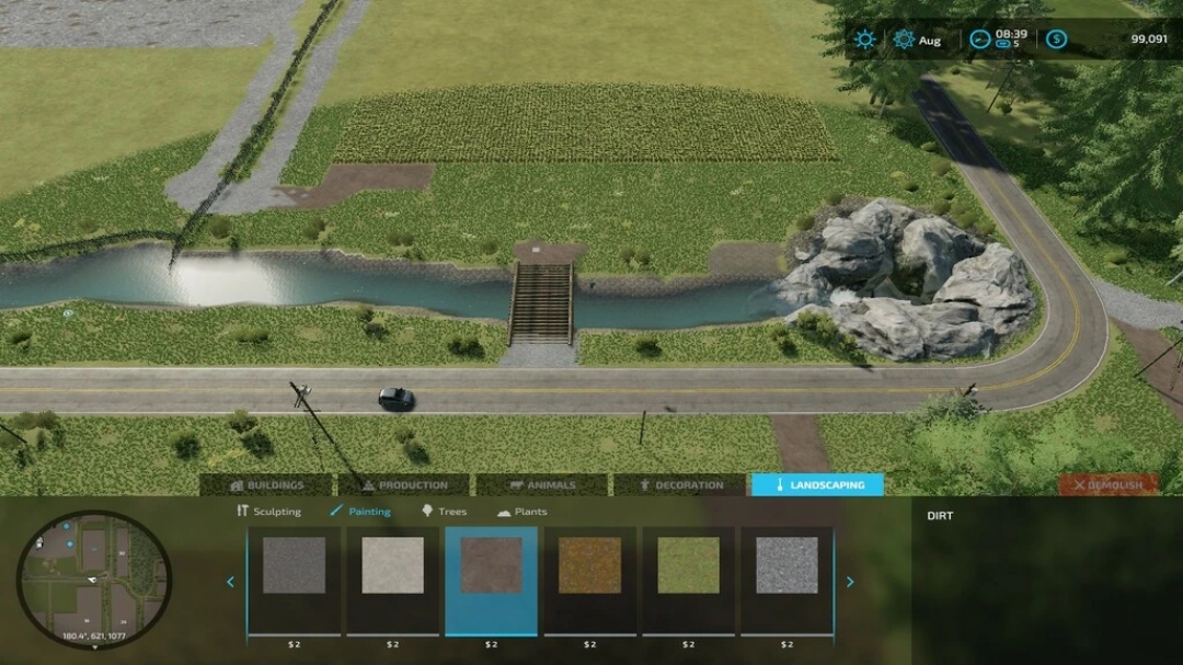 Placeable Log Bridge v1.0.0.0