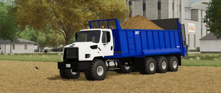 Image: Freightliner 108SD with JBS 2248 Manure Spreader 2