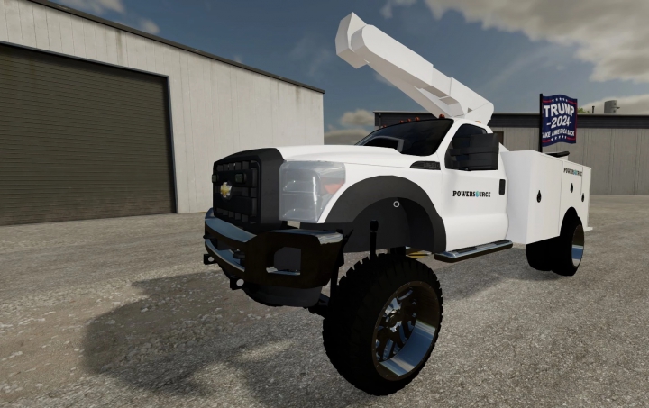 fs22-mods,  f550 bucket truck v1.0.0.0