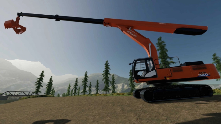 fs22-mods,  Hitachi 350 Telescope v1.0.0.0