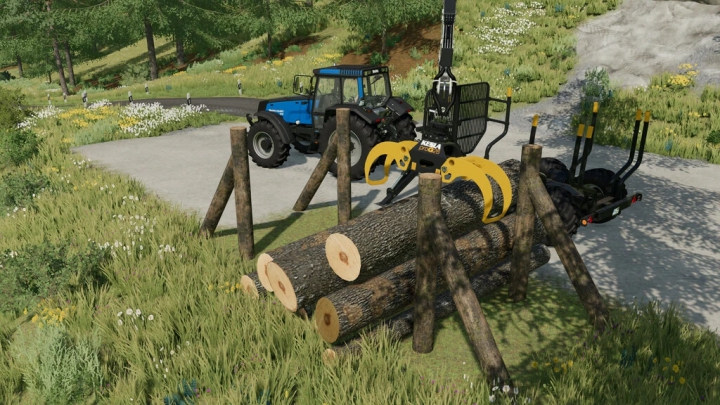 fs22-mods,  Wooden Support v1.0.0.0