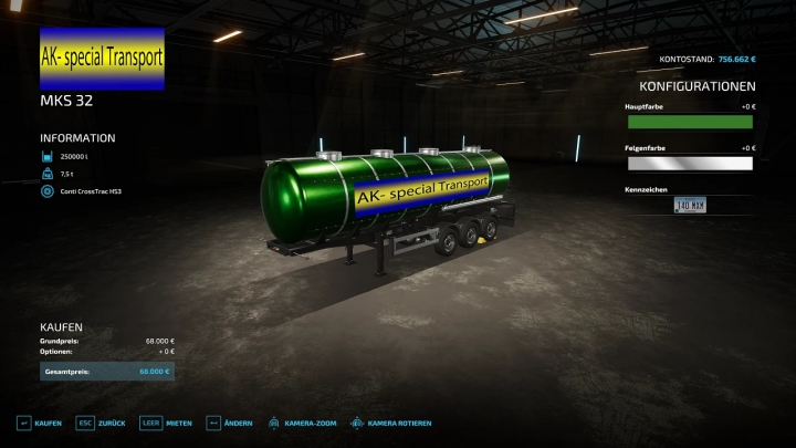 Image: AK special transport v1.2.0.0 2