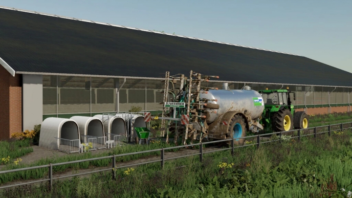 fs22-mods,  Cowshed 3+3 v1.0.0.0