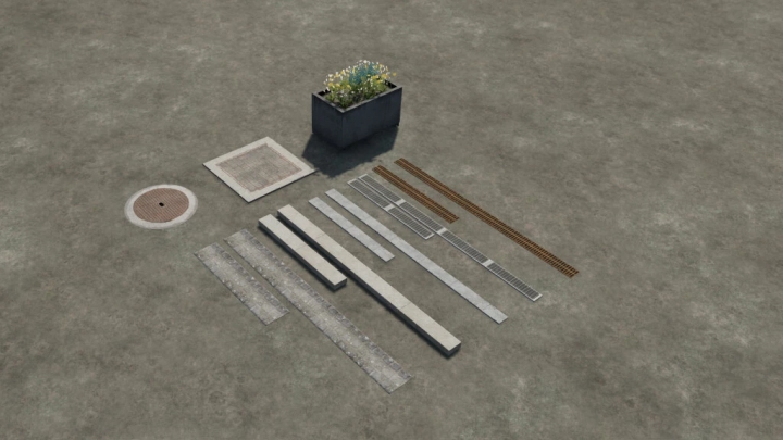 fs22-mods,  Placeable Borderstones/Flowerpot v1.0.0.0