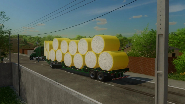 Image: Trailer Bi-train Cotton Bales Autoload v1.0.0.0 1