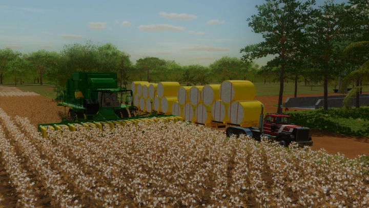 Image: Trailer Bi-train Cotton Bales Autoload v1.0.0.0 3