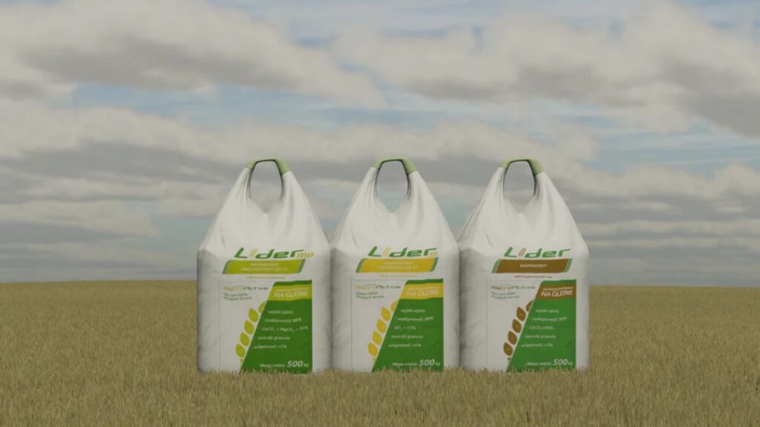 Fertilizer And Lime Big Bags Pack v1.0.0.1