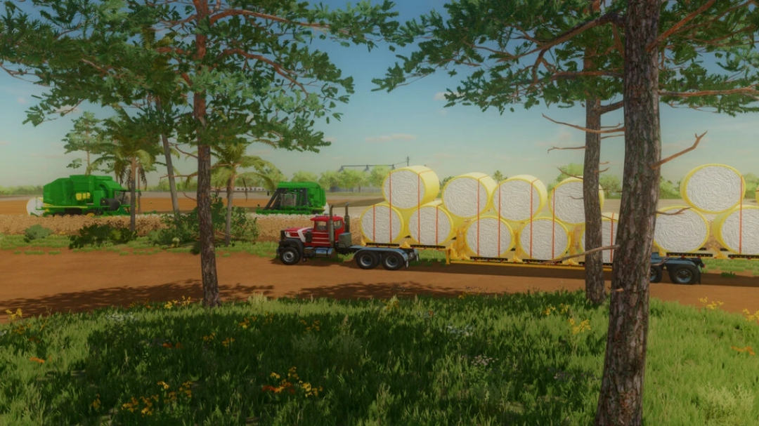 Trailer Bi-train Cotton Bales Autoload v1.0.0.0