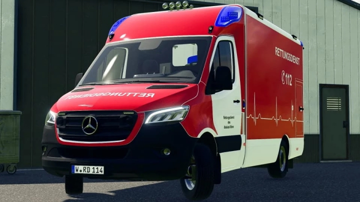 Image: Mercedes Benz Sprinter Strobel RTW v1.0.0.0 2