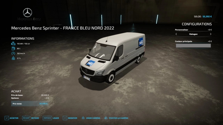 Image: Mercedes Sprinter - French Radios v3.0.0.0 2