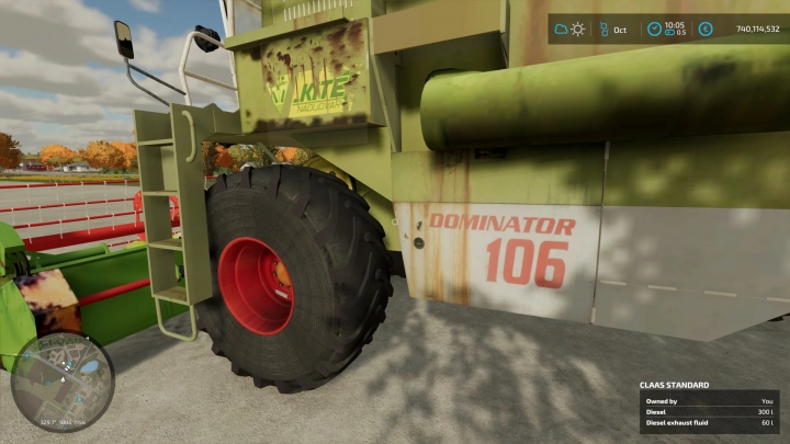 Image: Old Claas Dominator v1.0.0.0 2