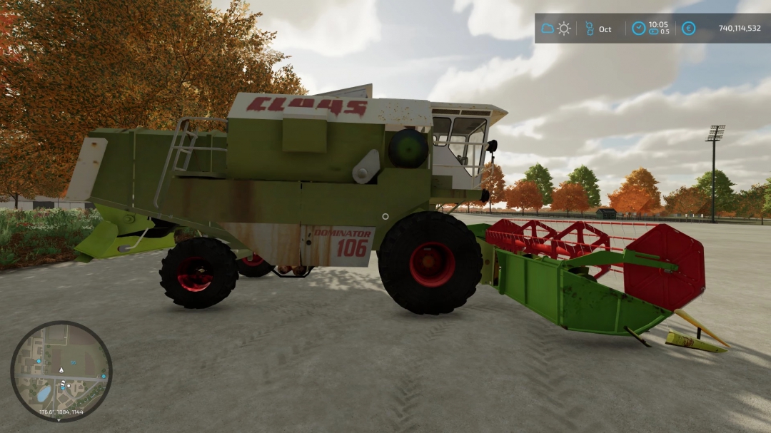 Old Claas Dominator v1.0.0.0