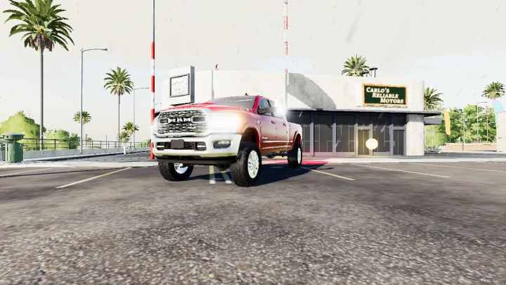 Trending mods today: 2020 Dodge ram 3500 Edit on lights (credits to lance for the original Mod!)