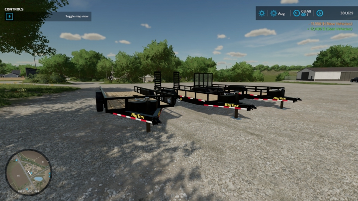 FS22_BigTex_24FT_Bumper_Pull v1.1