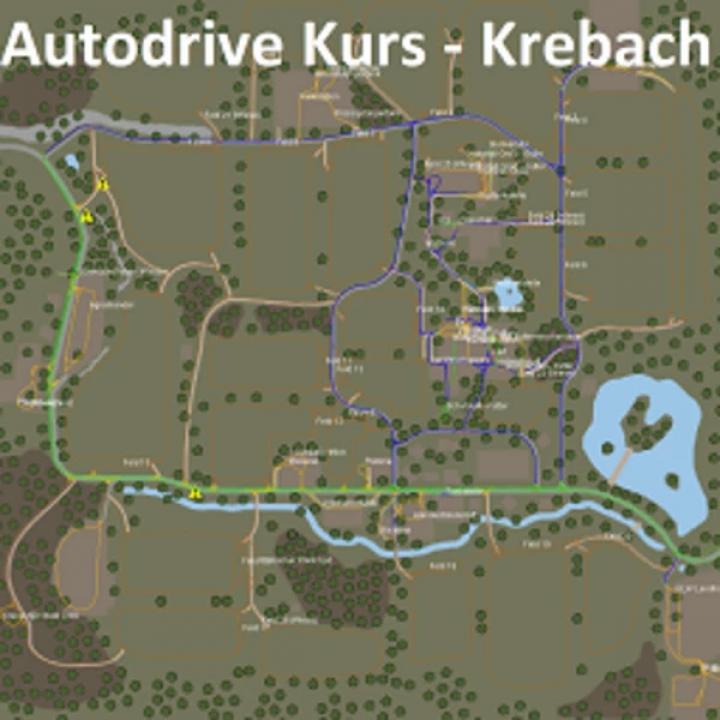 fs22-mods, Autodrive course Krebach v1.0.0.0