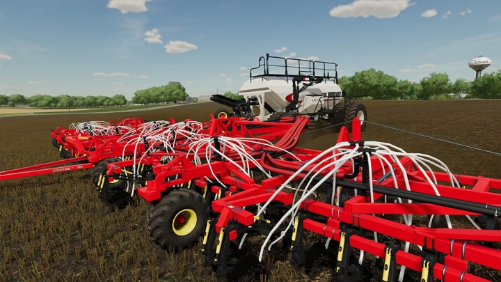 Image: Bourgault 3420-100 Paralink Hoe Drill + 71300 Air Cart v1.0.0.1 1