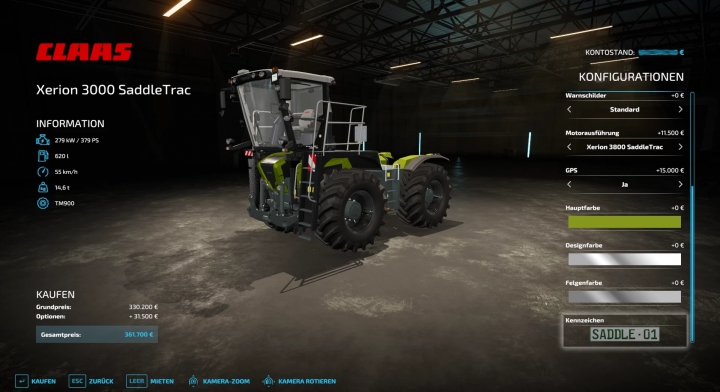 Image: SaddleTrac 3300/3800 Sprayer Pack v1.2.0.0 3