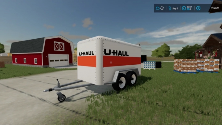 fs22-mods,  Uhaul Trailer v1.0.0.0